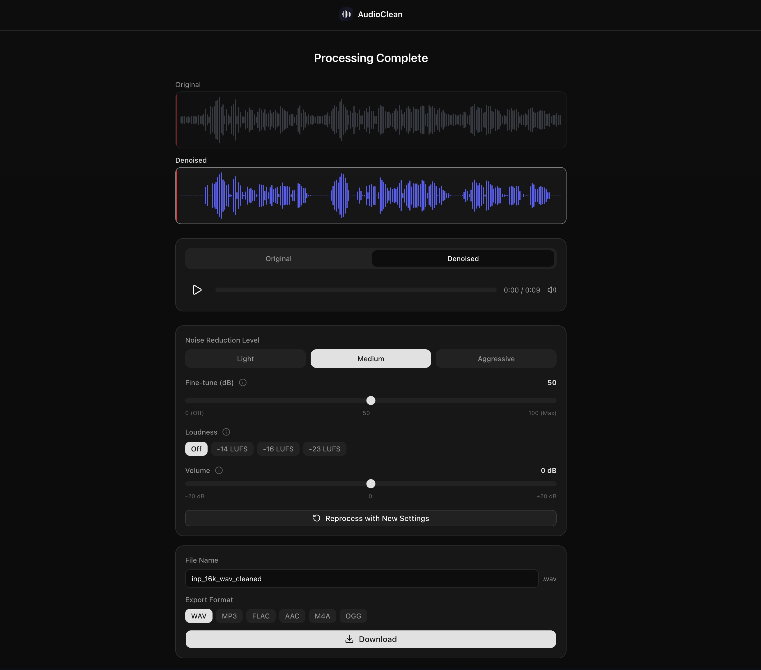 AudioClean gallery image