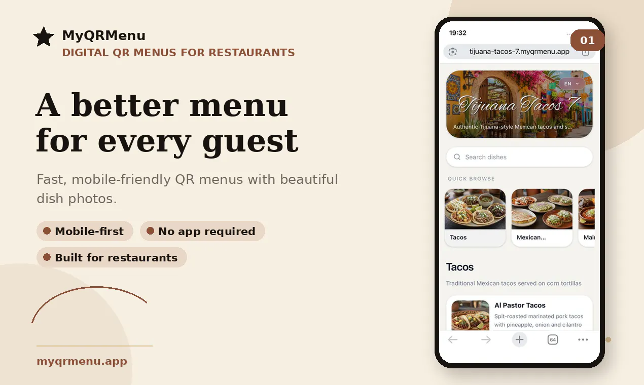 MyQRMenu gallery image