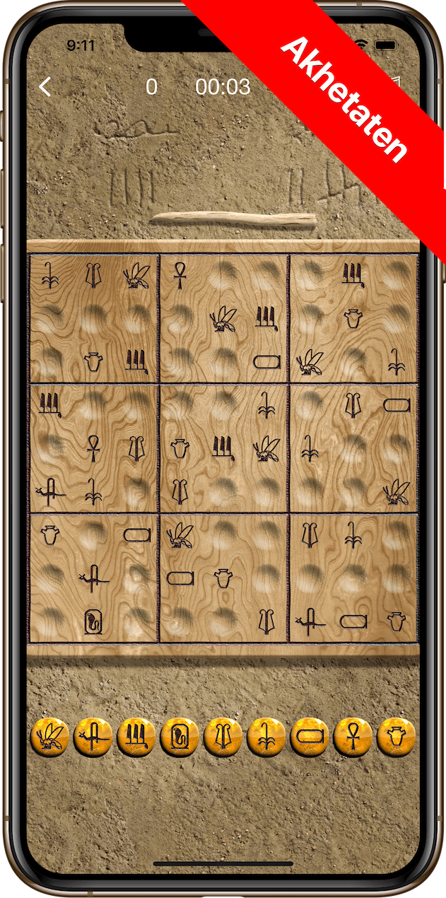 Hierodoku - Sudoku set in ancient Egypt gallery image