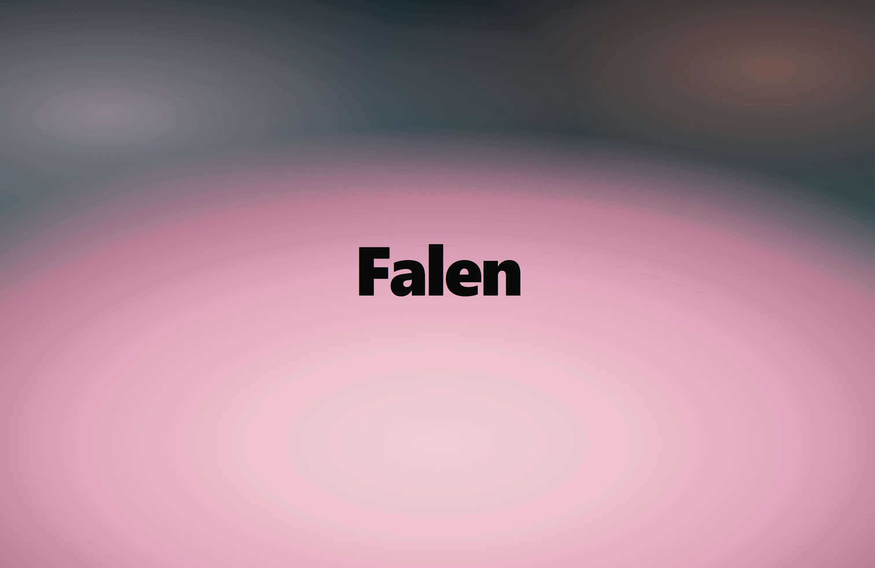 Falen — Better solutions to problems logo