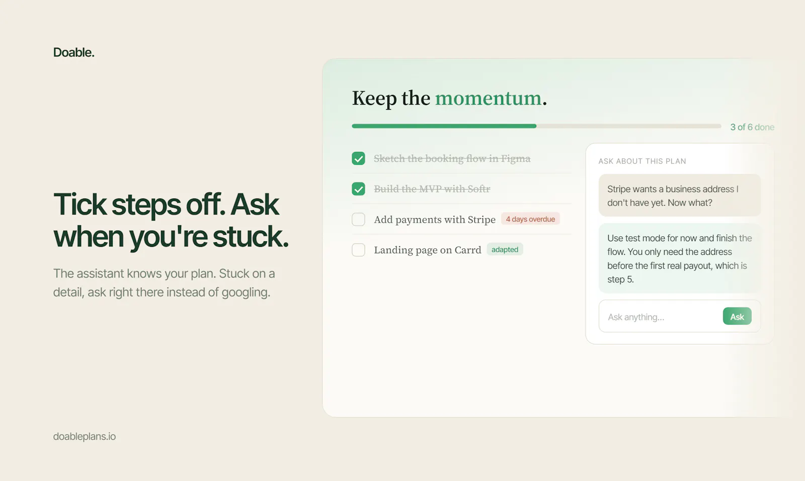Doable – plan, finish & connect screenshot 6