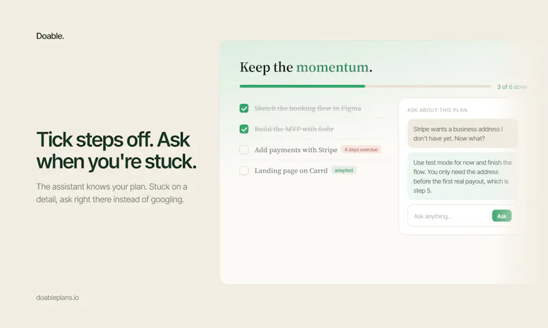 Doable – plan, finish & connect screenshot 6