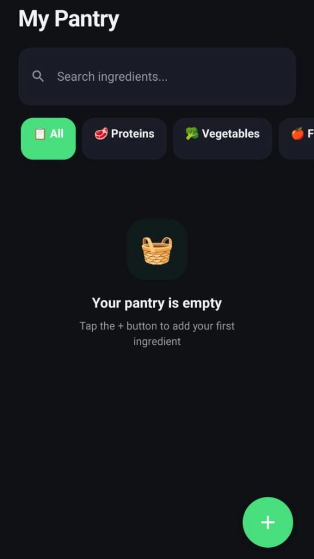 Pantry-Pal - Main product screenshot demonstrating key features and user interface