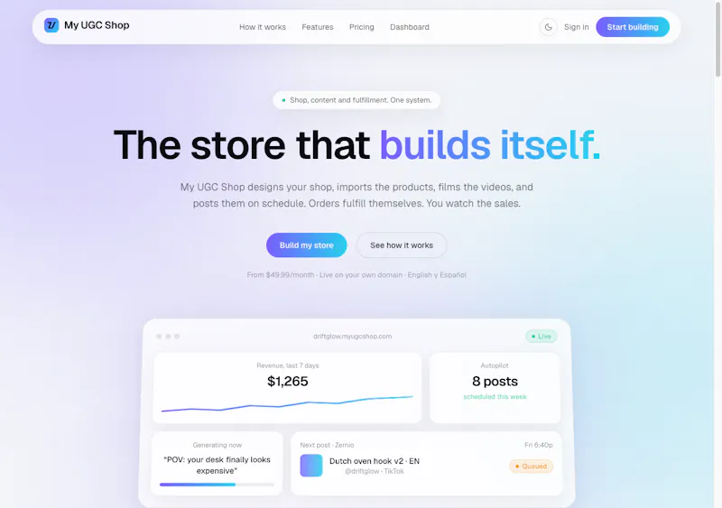 My UGC Shop screenshot 4