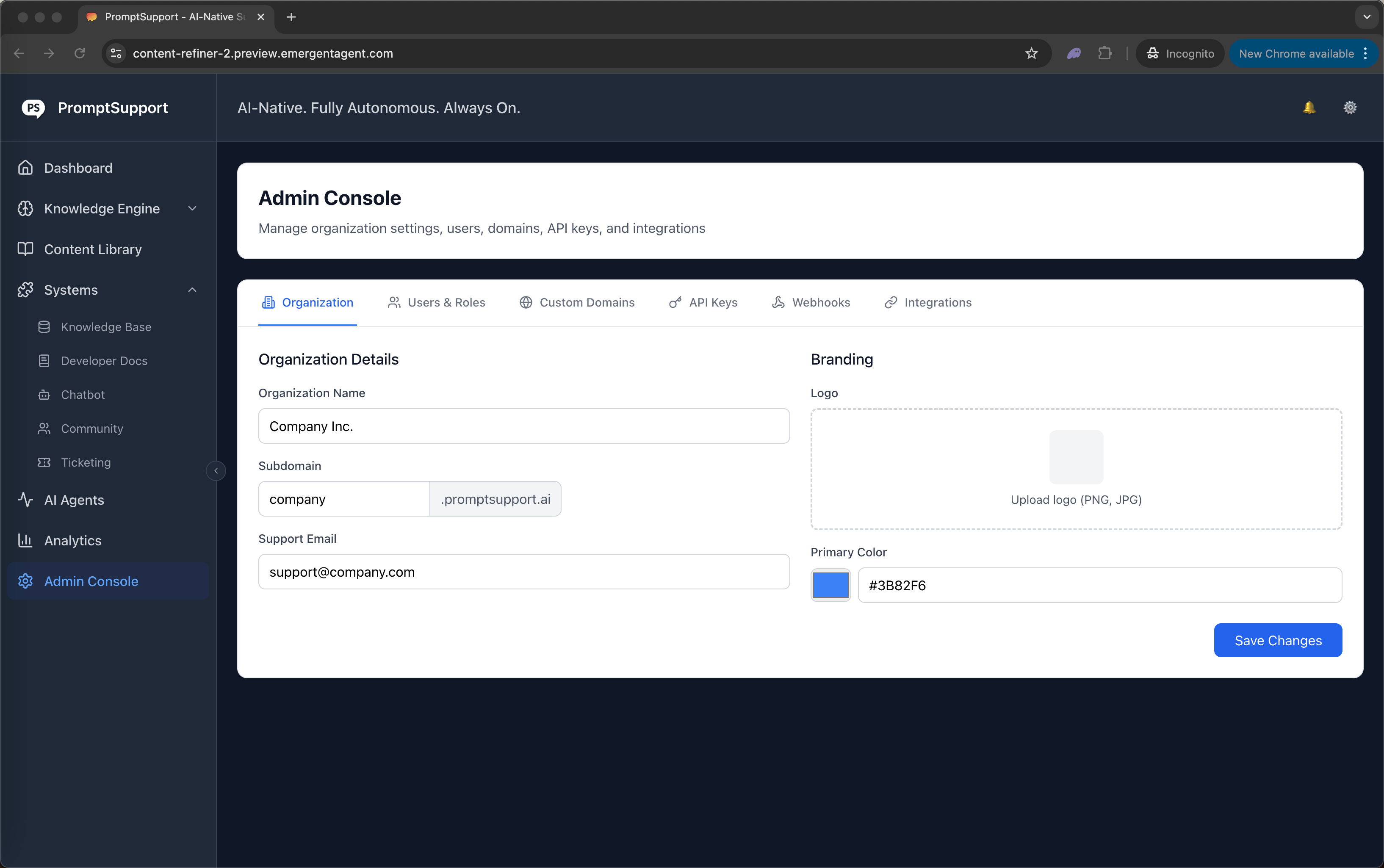 PromptSupport gallery image