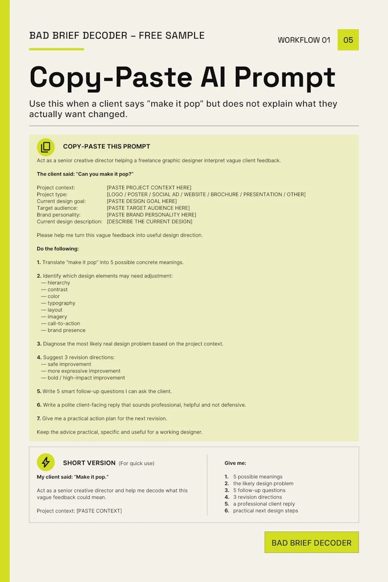 Bad Brief Decoder screenshot 5