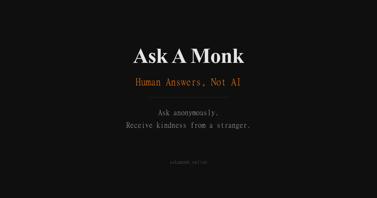 ask a monk gallery image