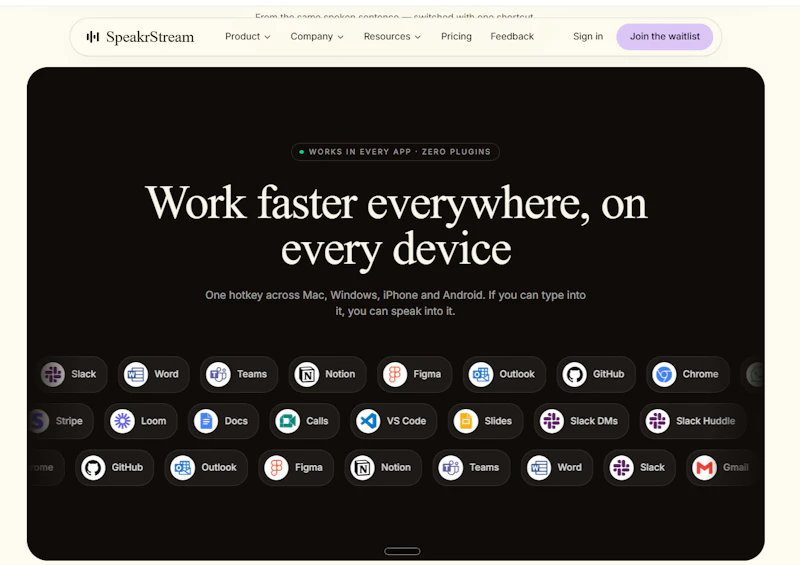 SpeakrStream screenshot 2