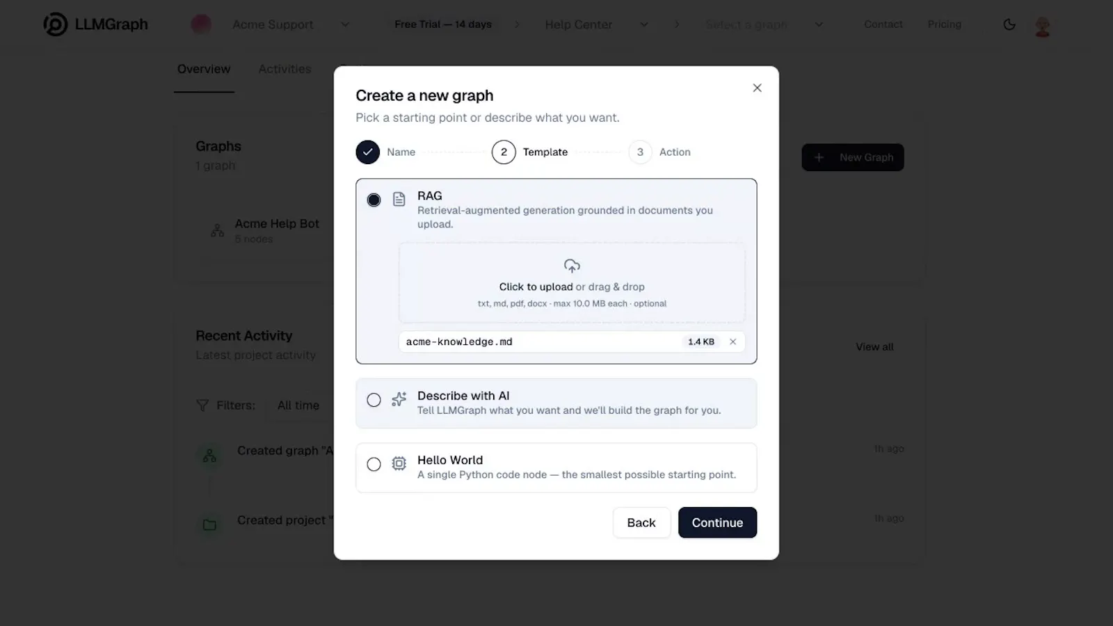LLMGraph screenshot 3