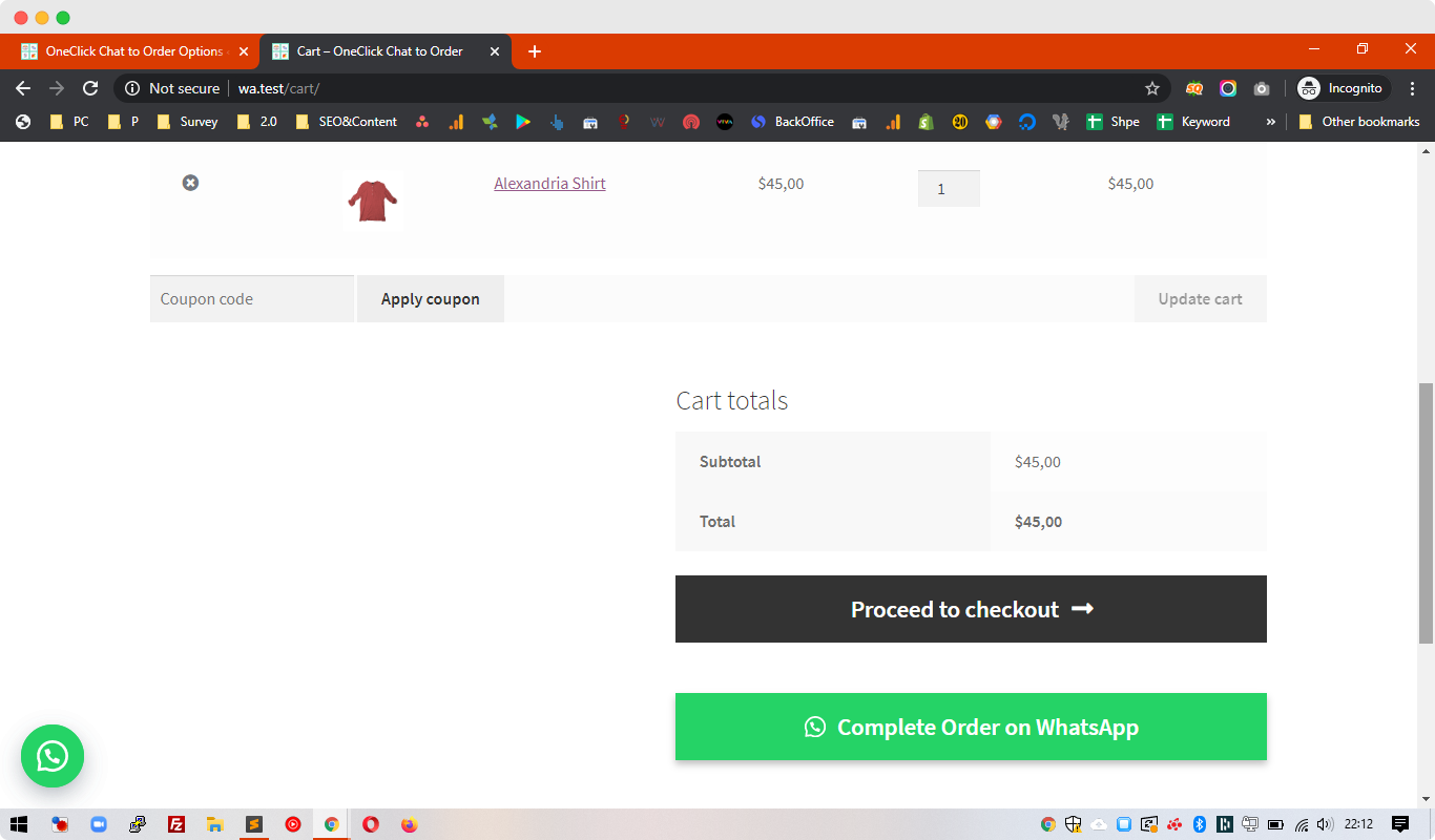 OneClick Chat to Order gallery image