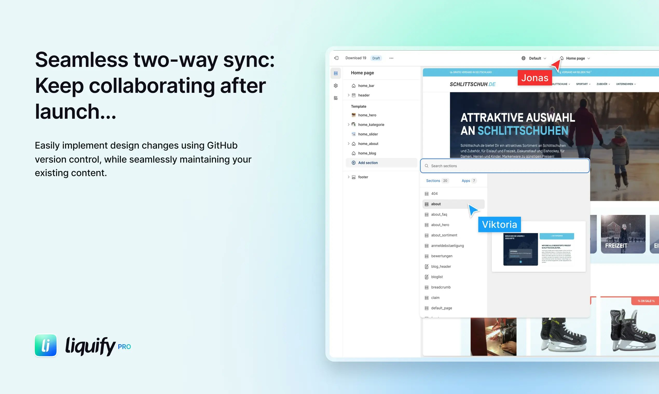 Liquify per - Crea temi Shopify 2.0 con Webflow e GitHub media 5