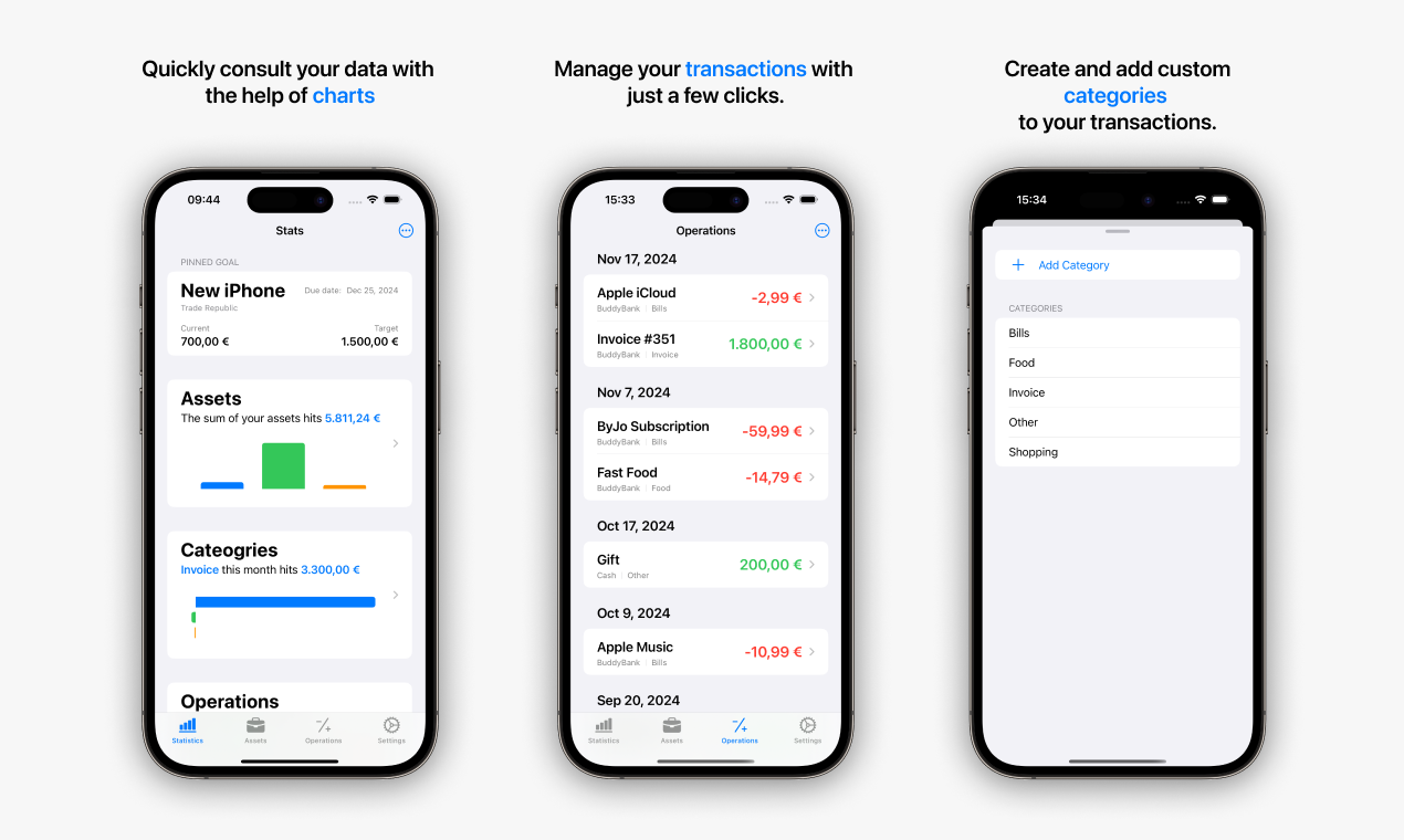Byjo - Il tuo tracker finanziario media 1