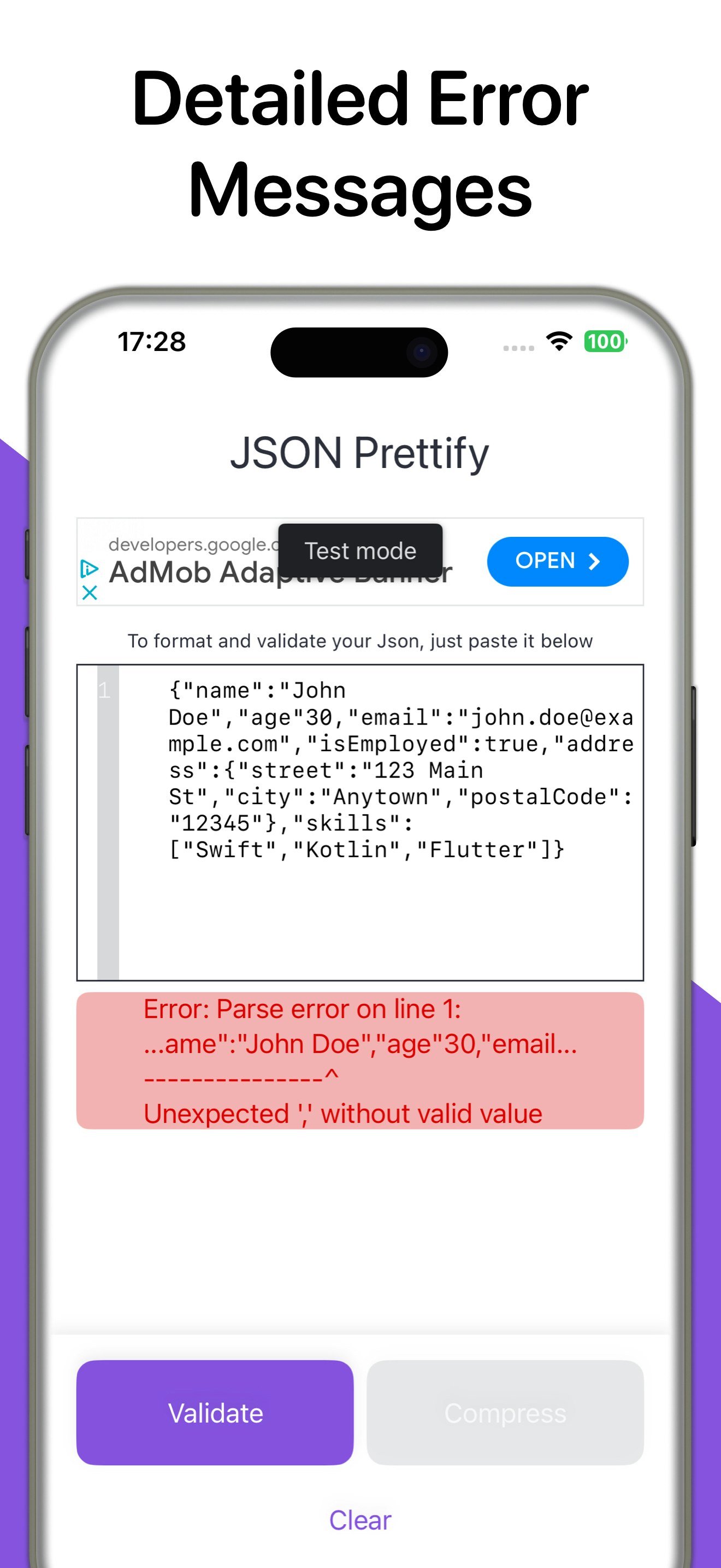 JSON Prettify - 验证和格式化您的JSON媒体1