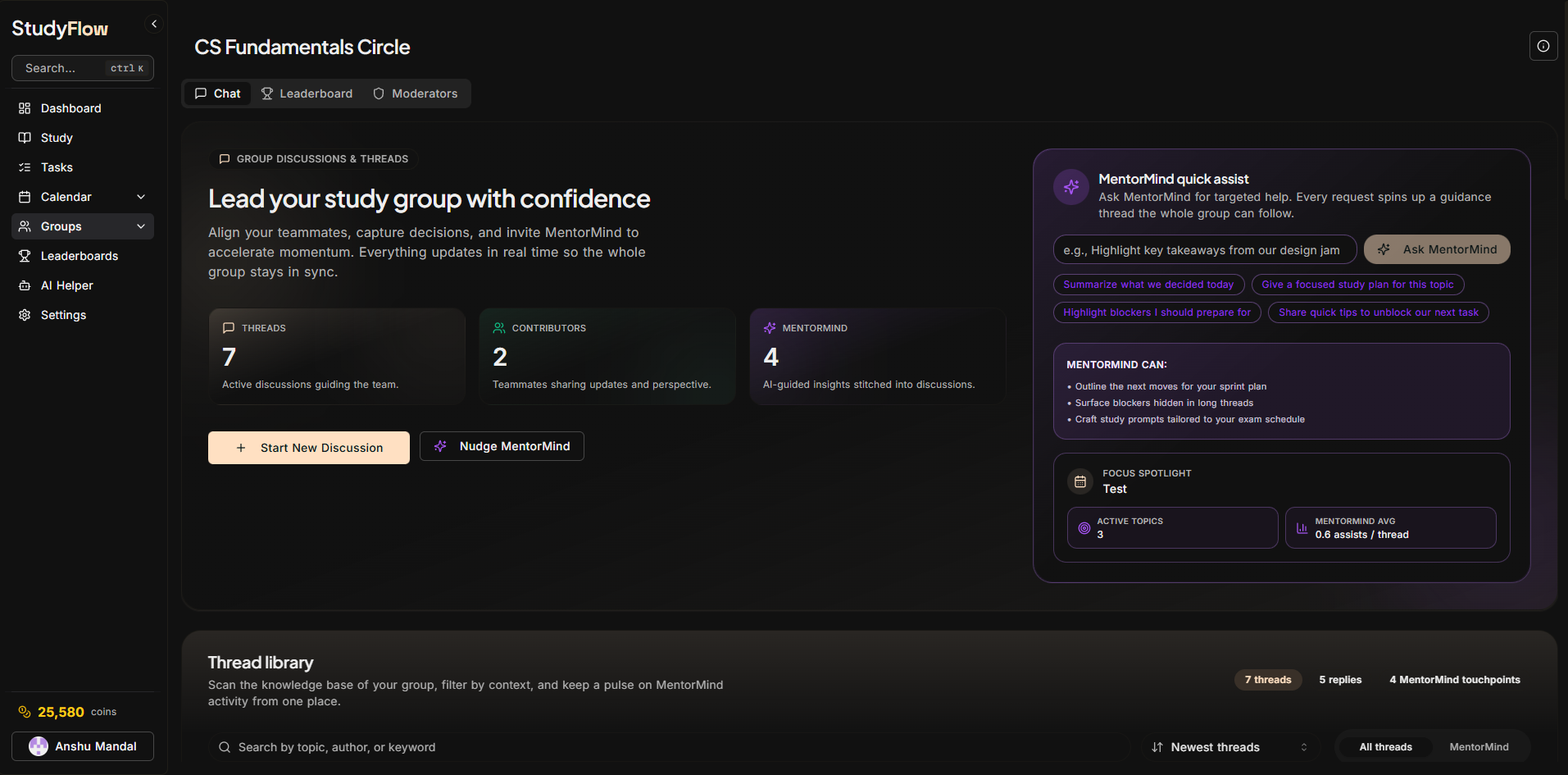 StudyFlow - Screenshot 4 showing product features and functionality