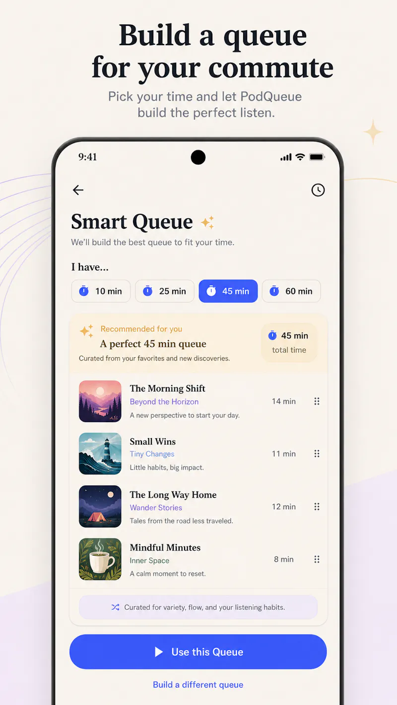 PodQueue screenshot 4