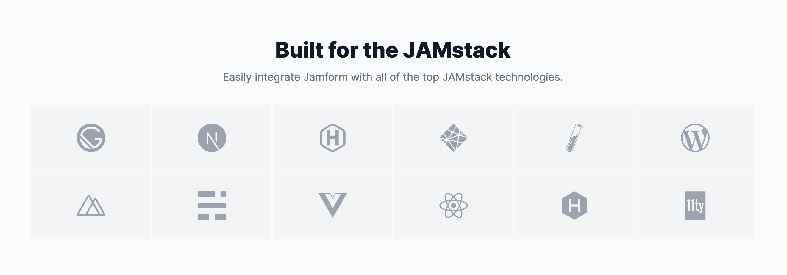 Jamform gallery image