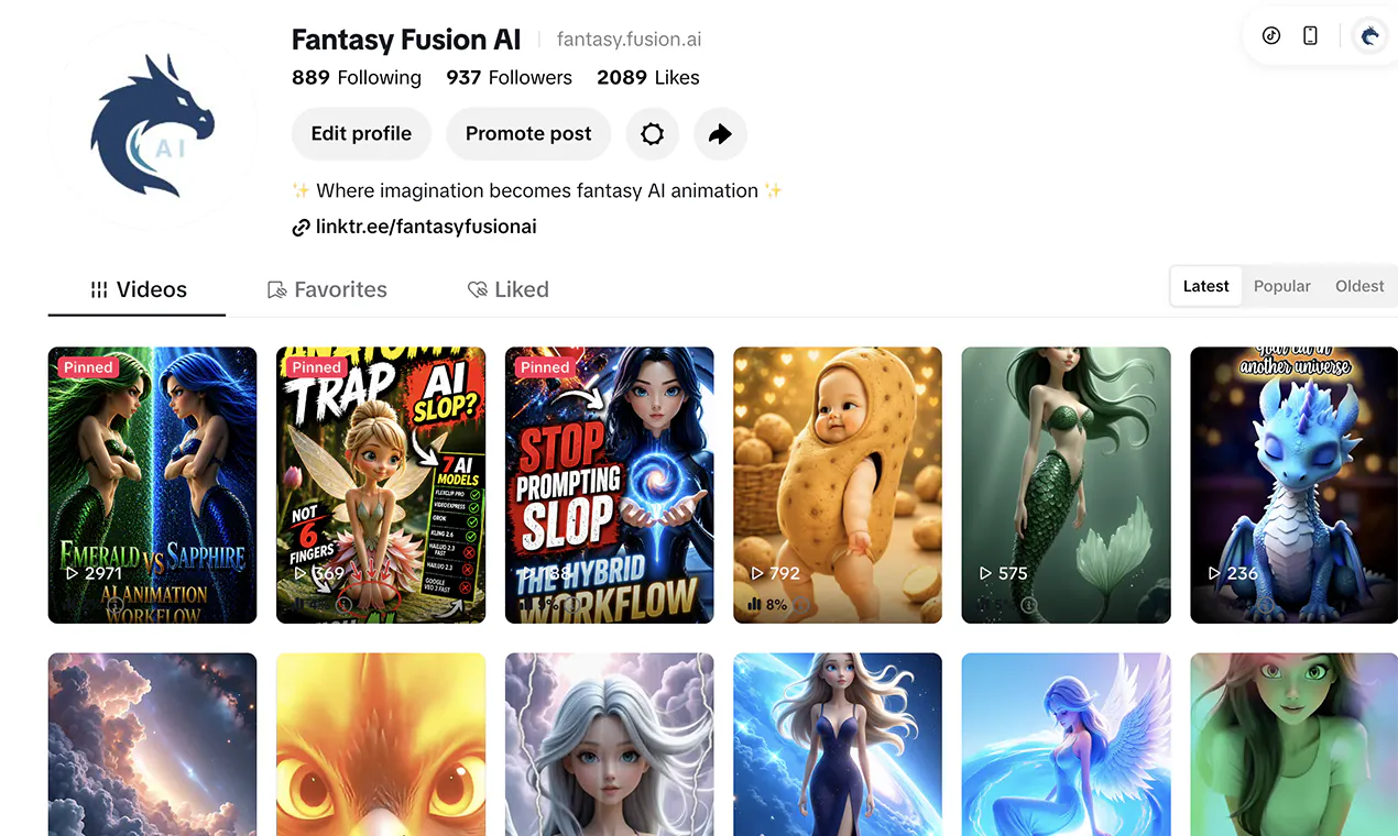 Fantasy Fusion AI gallery image
