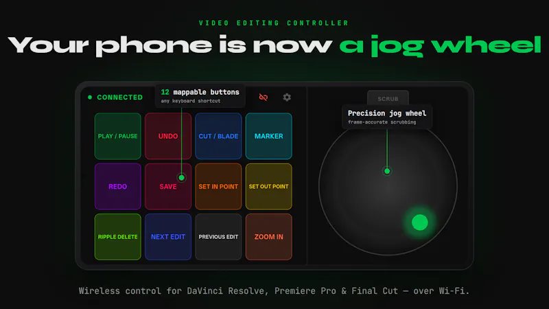 Video Editing Controller screenshot 1