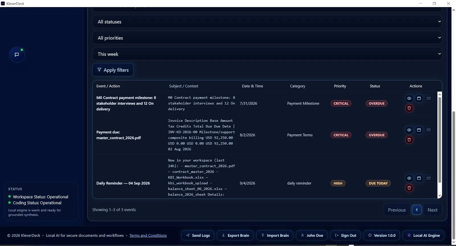 KleverDeck screenshot 7