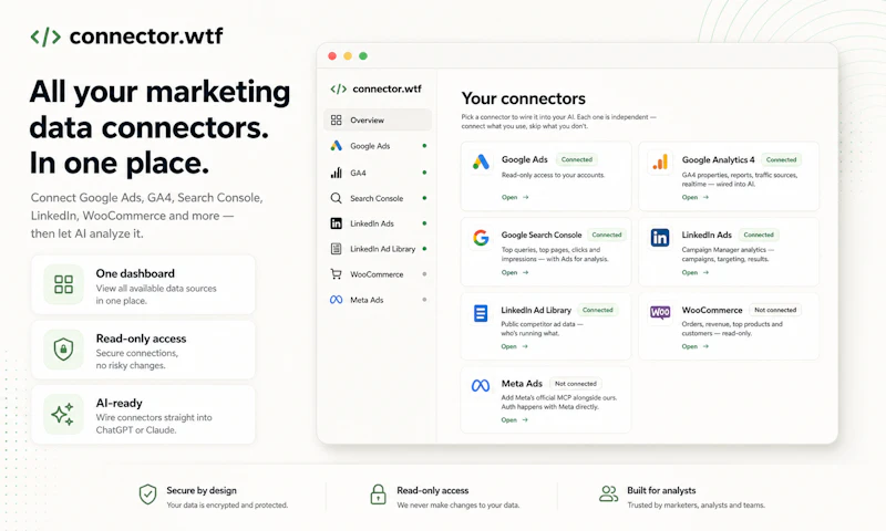 Connector.wtf screenshot 3