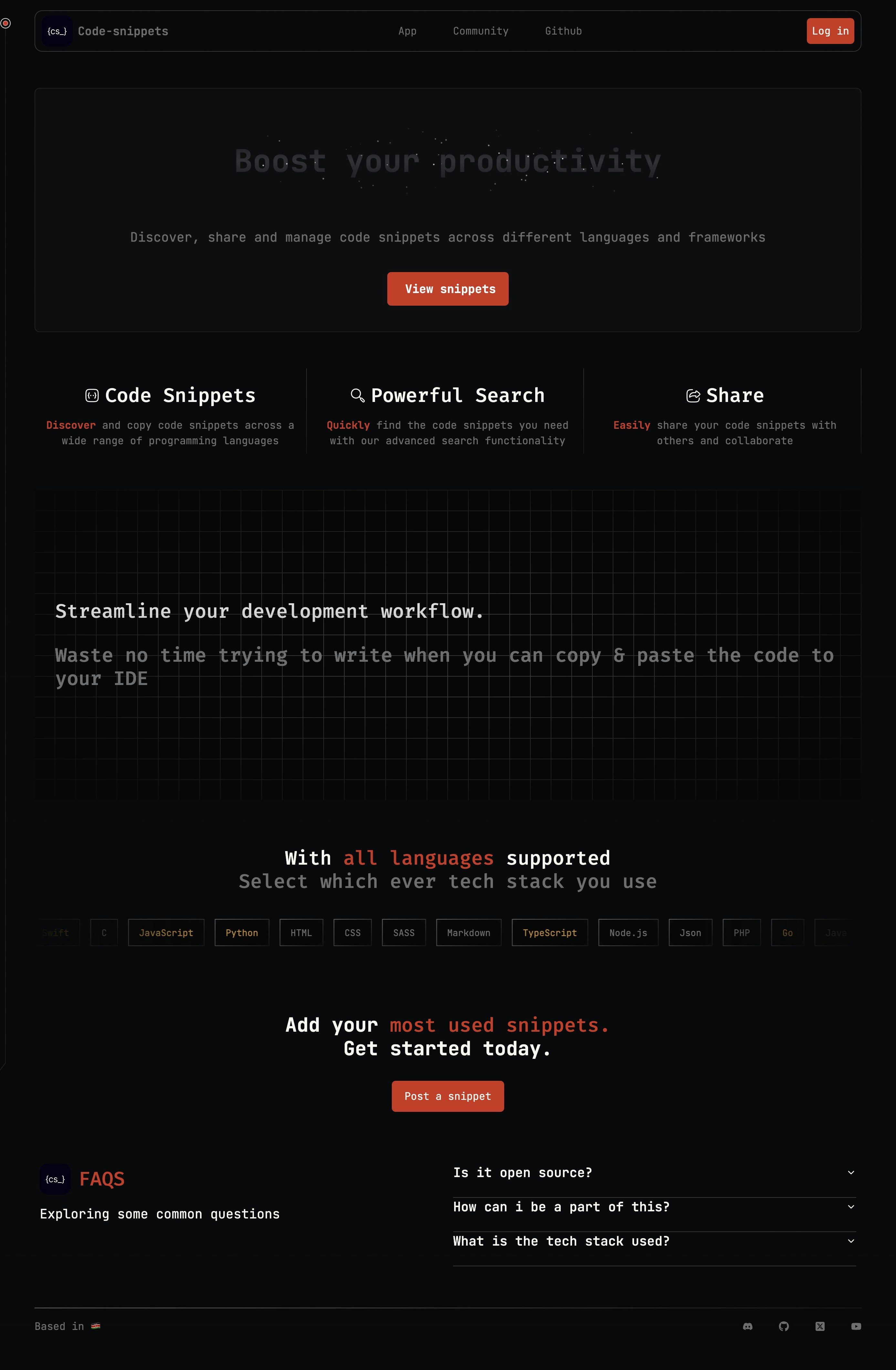 Extraits de code