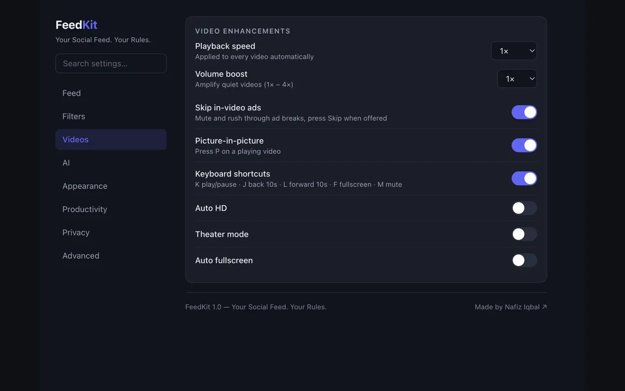 FeedKit screenshot