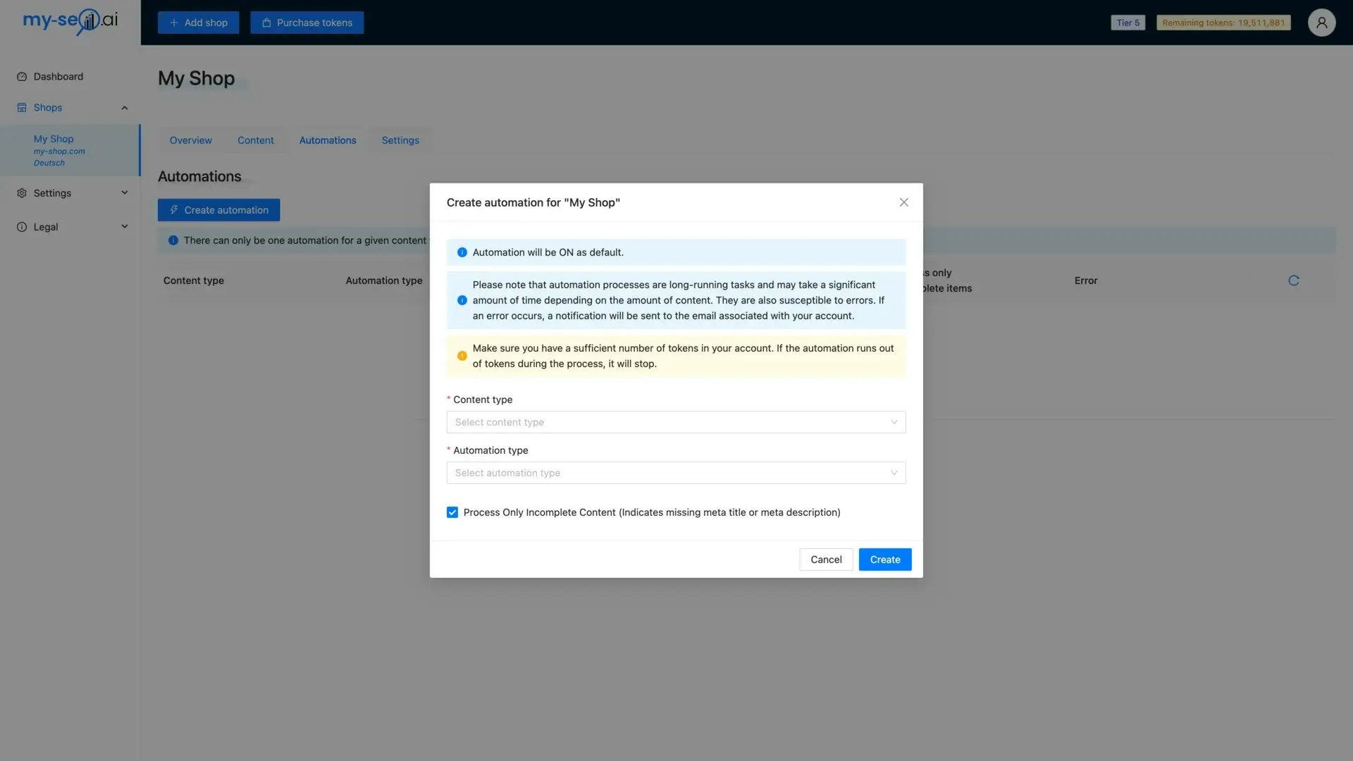 Média my-seo.ai - Automatiser les méta-titres et descriptions de votre magasin avec AI 3