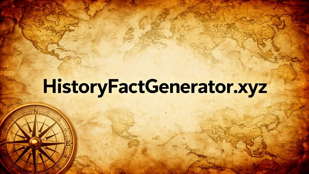HistoryFactGenerator.xyz gallery image