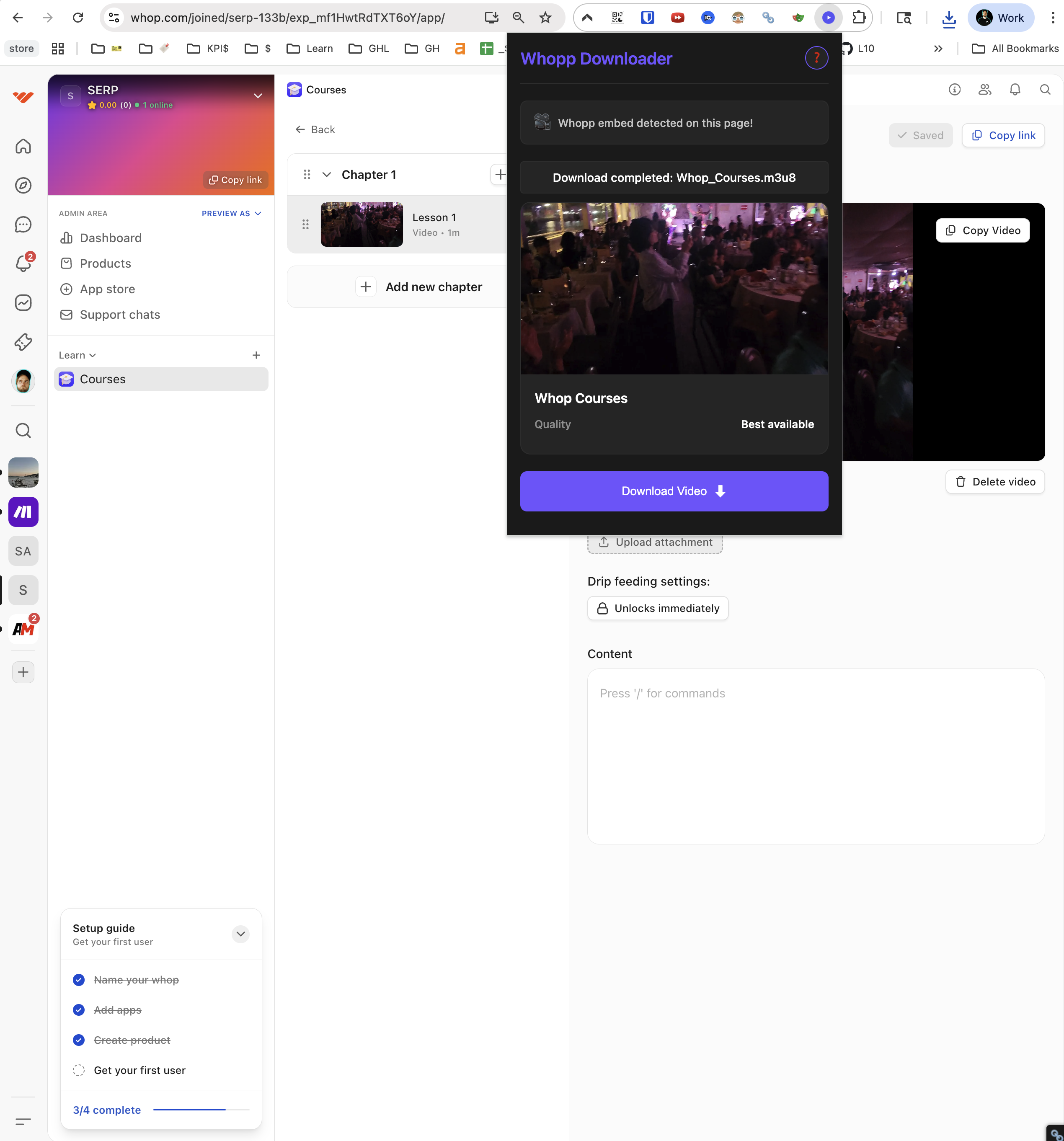 Whop Video Downloader