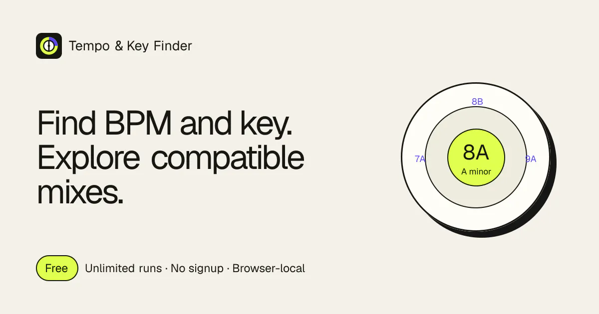 Tempo & Key Finder gallery image