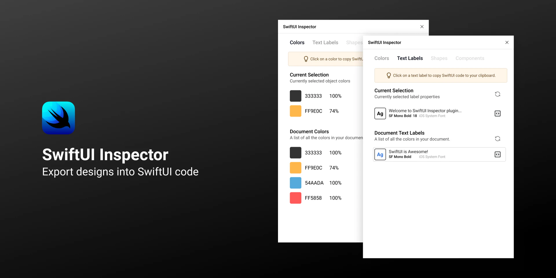 SwiftUI Inspector for Figma