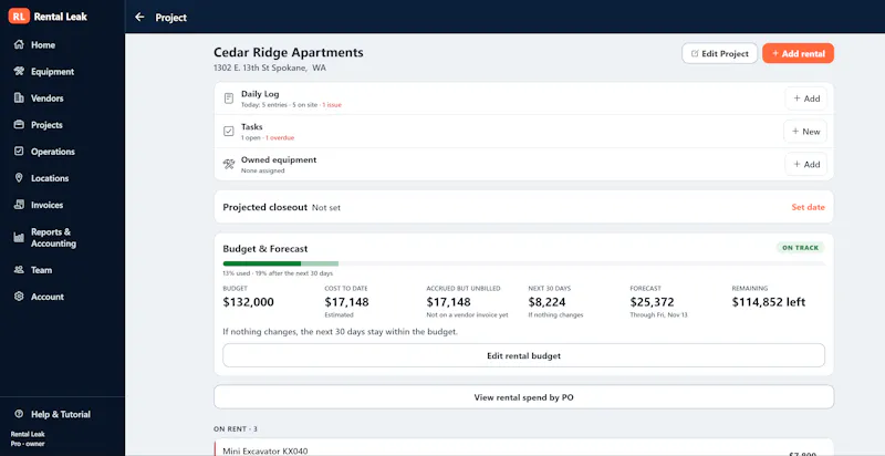 Rental Leak screenshot 4