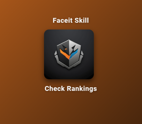 Faceit Skill Extension Ranking 웹 사이트 - FaceIt 플레이어를 미래의 게임에지도. 미디어 1