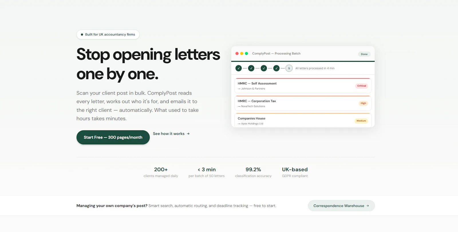 ComplyPost screenshot 13