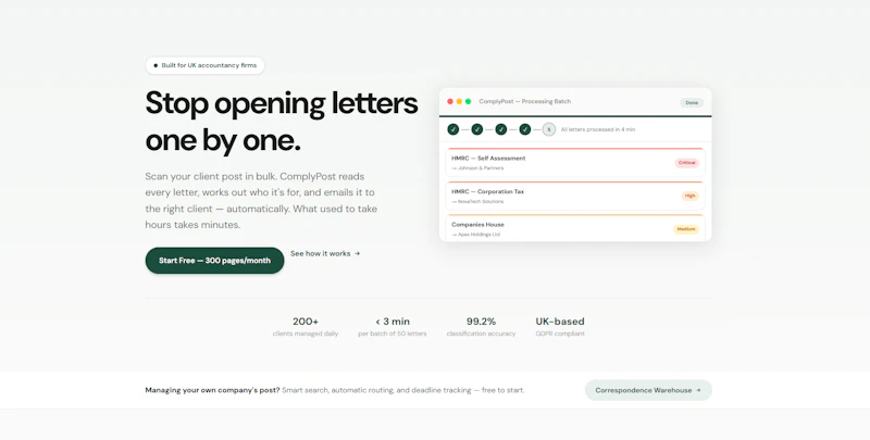 ComplyPost screenshot 13