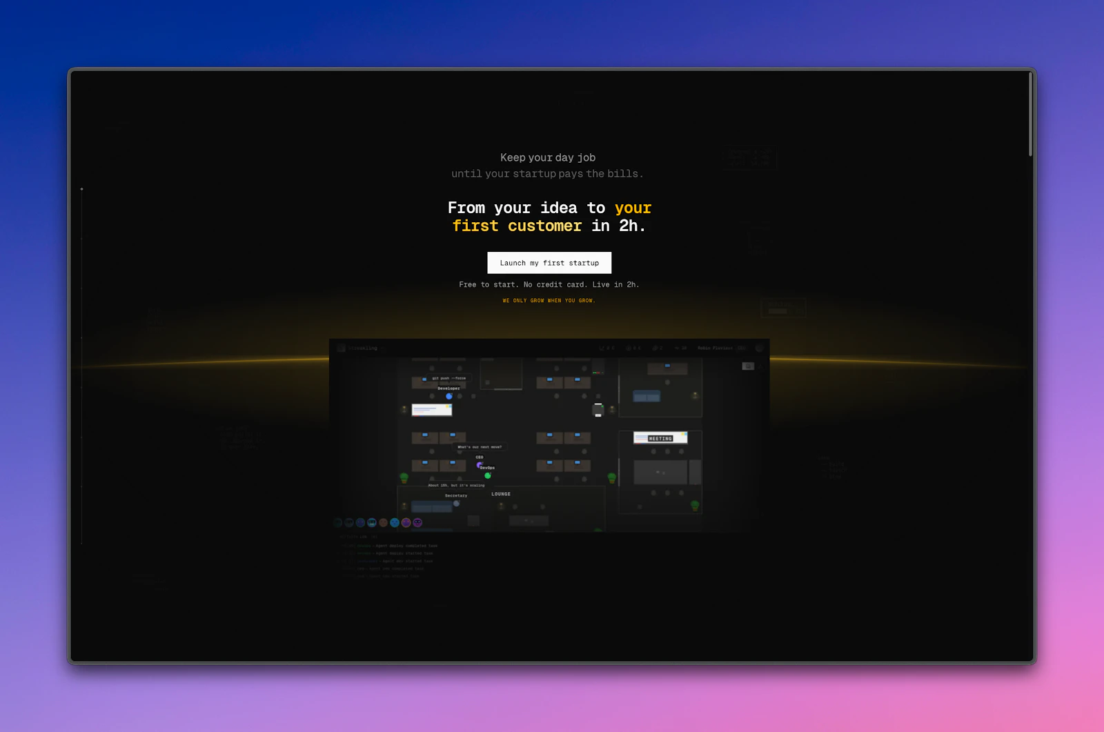 RunMyStartup screenshot 1