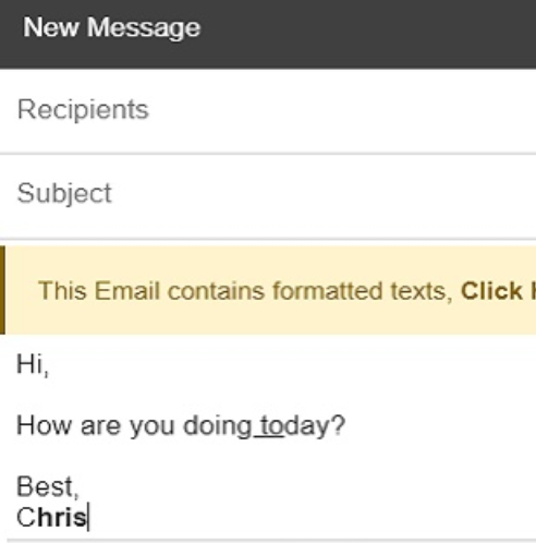 Gmail Unformatter gallery image