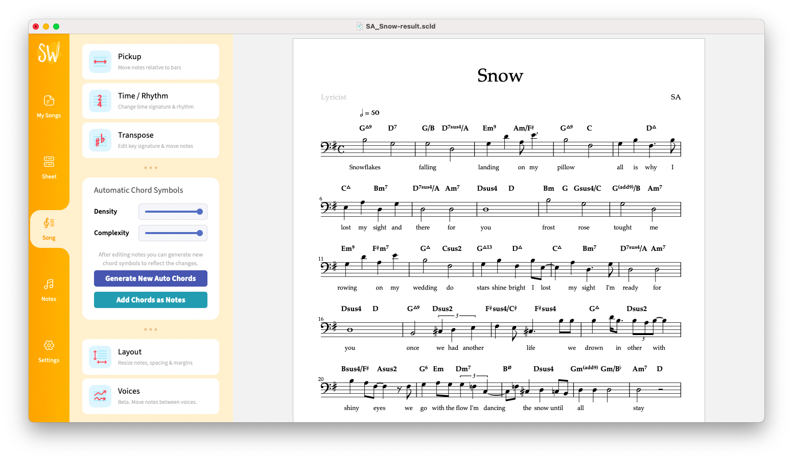 Compositor de scorecloud media 4