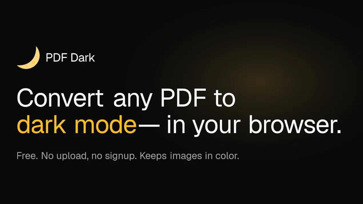 PDF Dark product