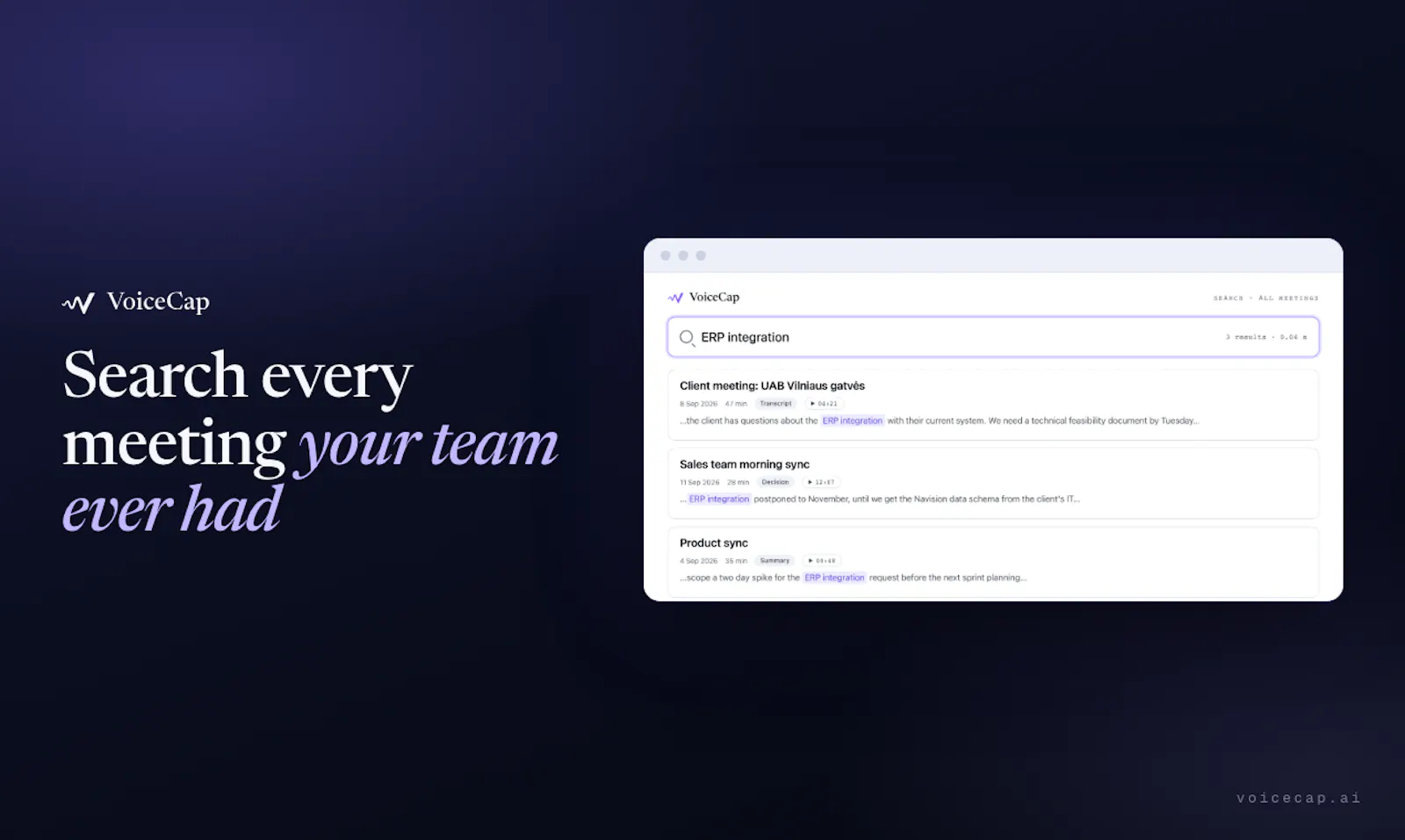 VoiceCap screenshot 3