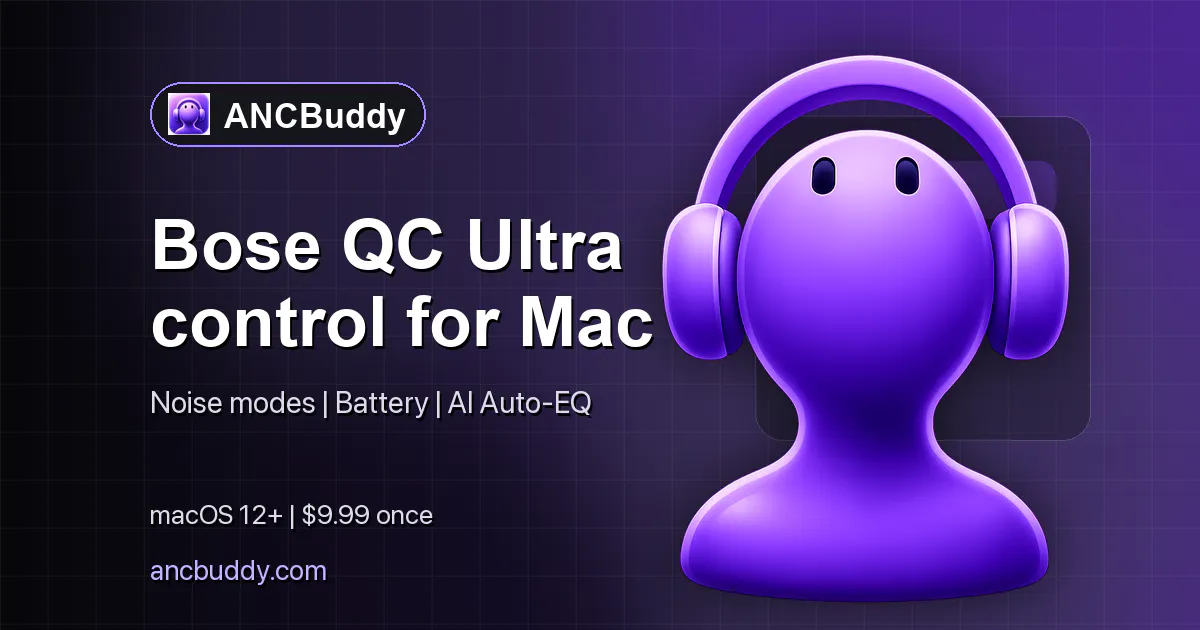 ANCBuddy for Bose QC Ultra gallery image