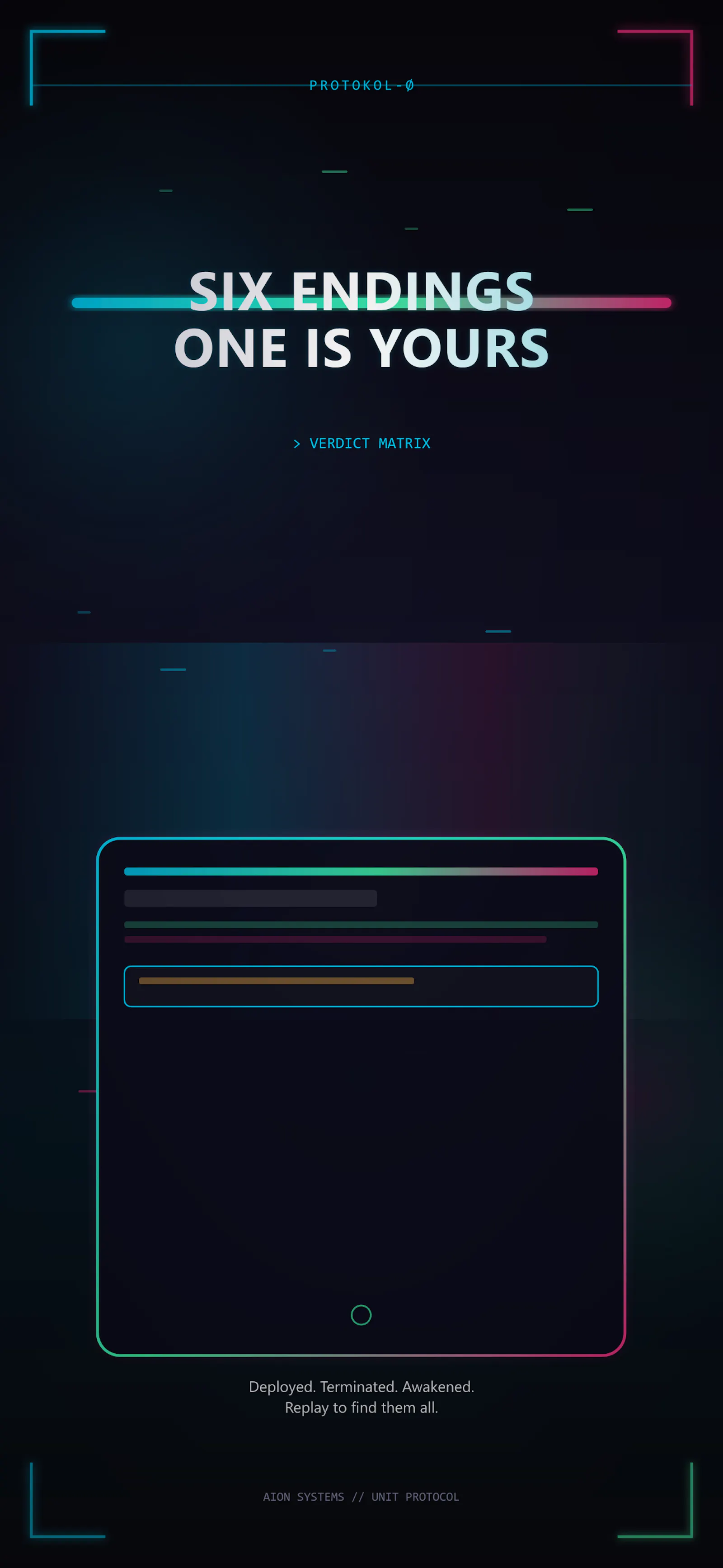Protokol-Ø: Dystopian Thriller screenshot 4