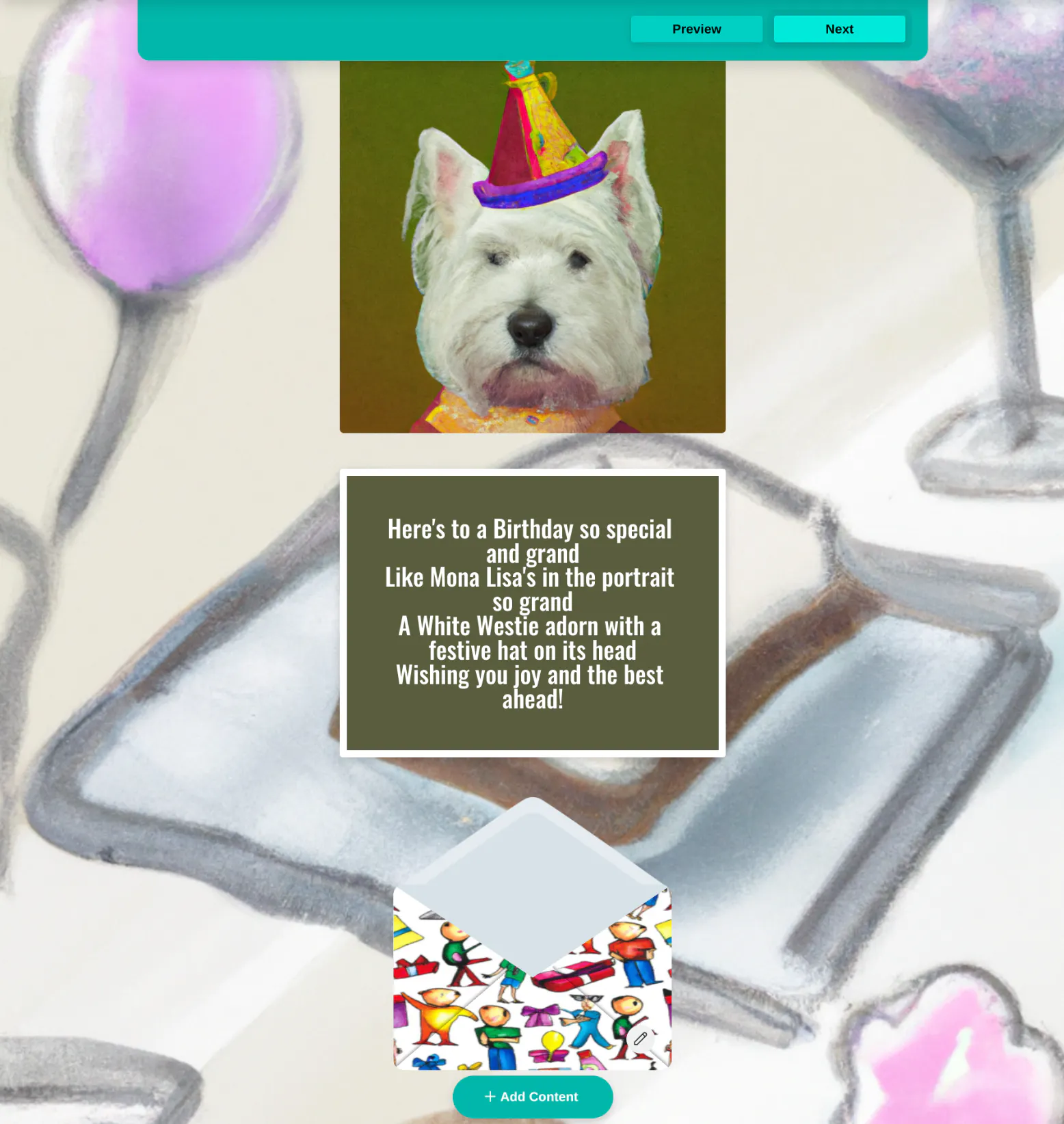 A.I. Greeting Card Generator gallery image