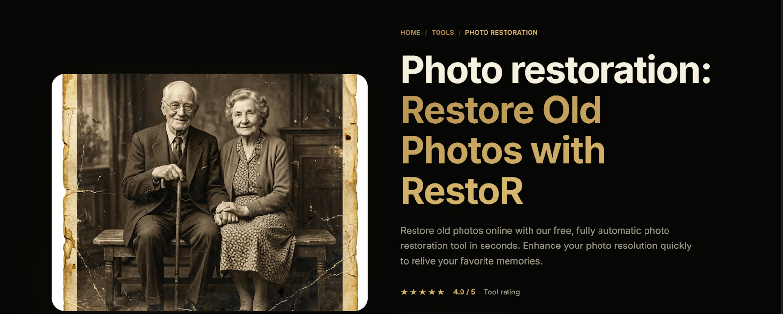 RestoR screenshot 1