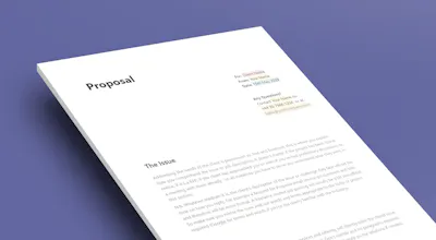 7 Page Project Proposal Pack gallery image