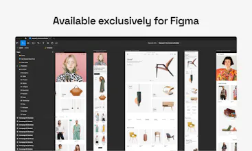 Figma E-Commerce Builder gallery image