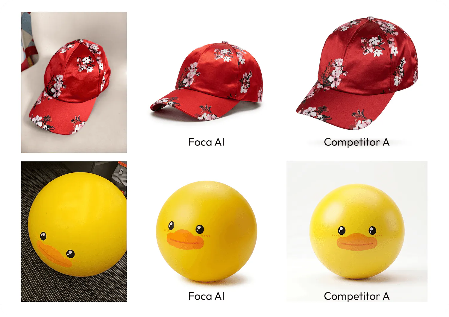 Foca AI - White BG E-commerce Images gallery image