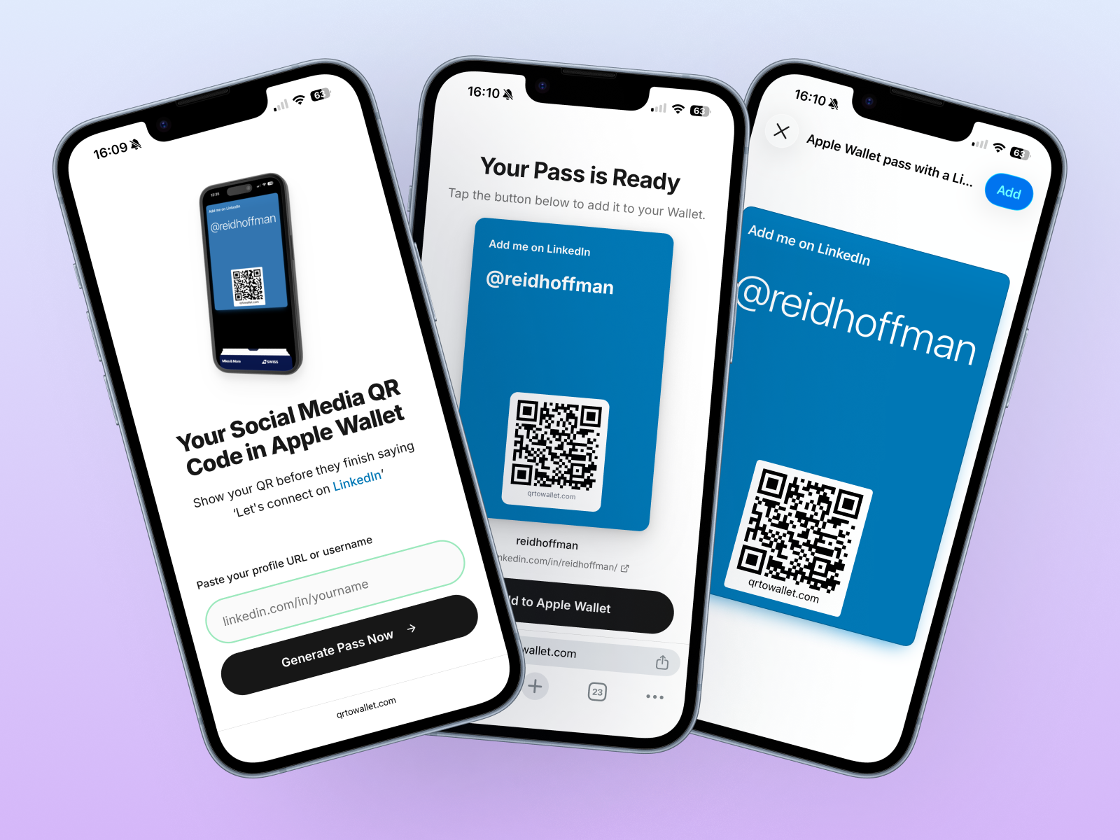 LinkedIn QR to Wallet gallery image