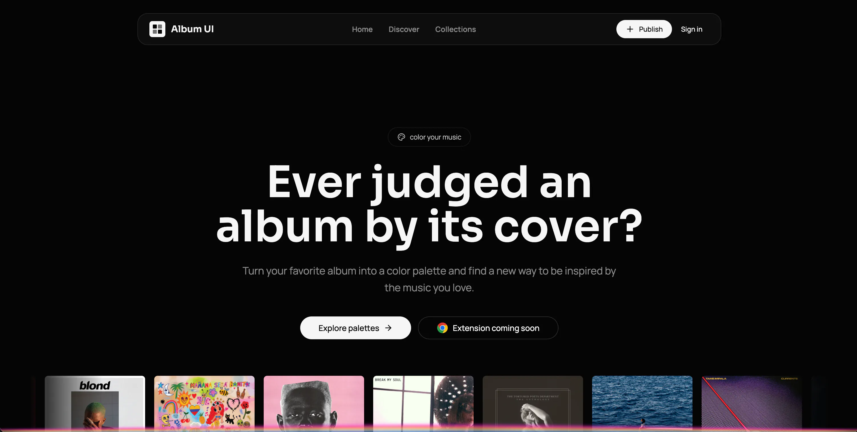 Album UI gallery image