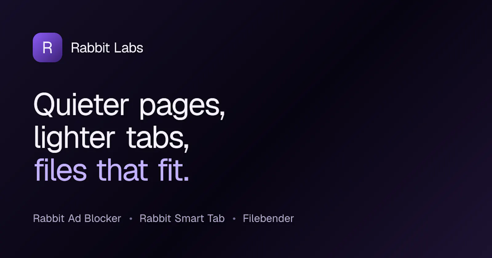 Rabbit Labs screenshot 1